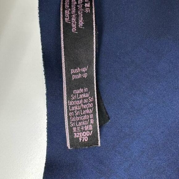 EUC | Victoria’s Secret | Push Up Bra | Blue | Size 32 DDD - Picture 12 of 16